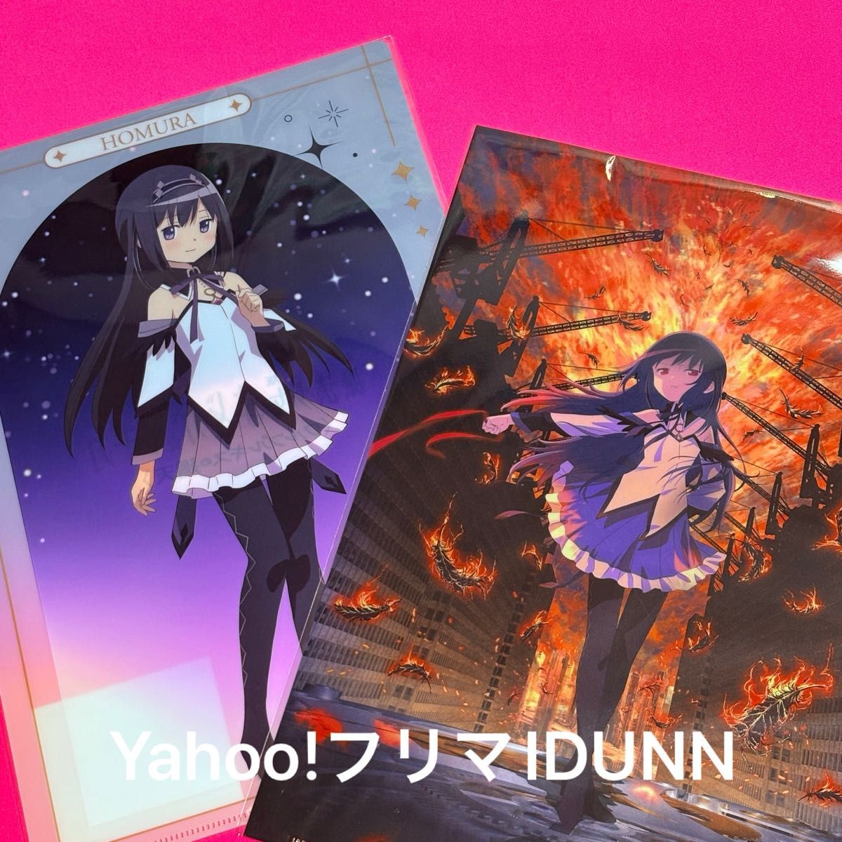 Theatrical Edition Magical Girl Madoka Magica Walpurgis no Kaiten Theater Exclusive Clear File Homura Akemi Theater Goods Anime Goods