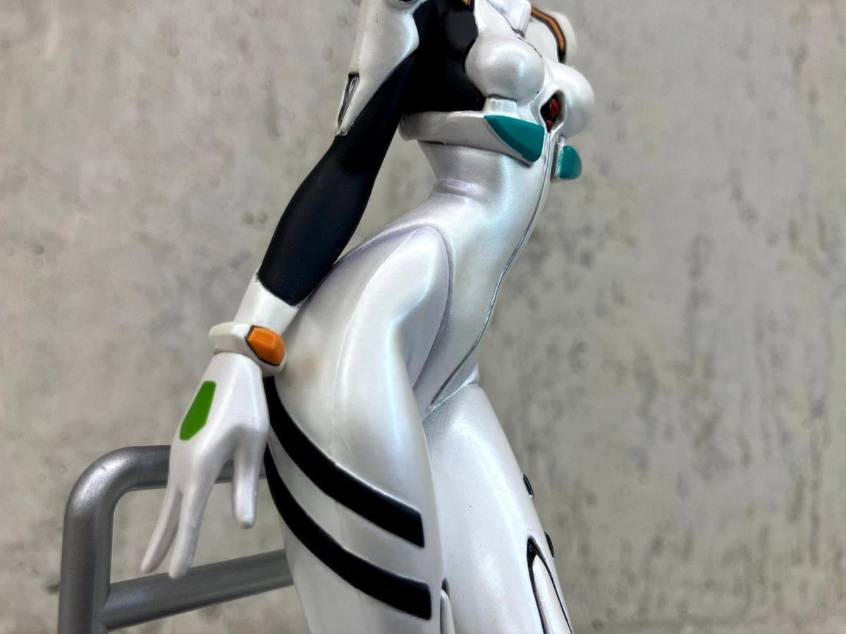 2010年 原型师:OSIRIS 绫波丽手办 战斗服 透视蓝 真实褶皱造型 一番赏 美臀 漆皮材质 无外盒