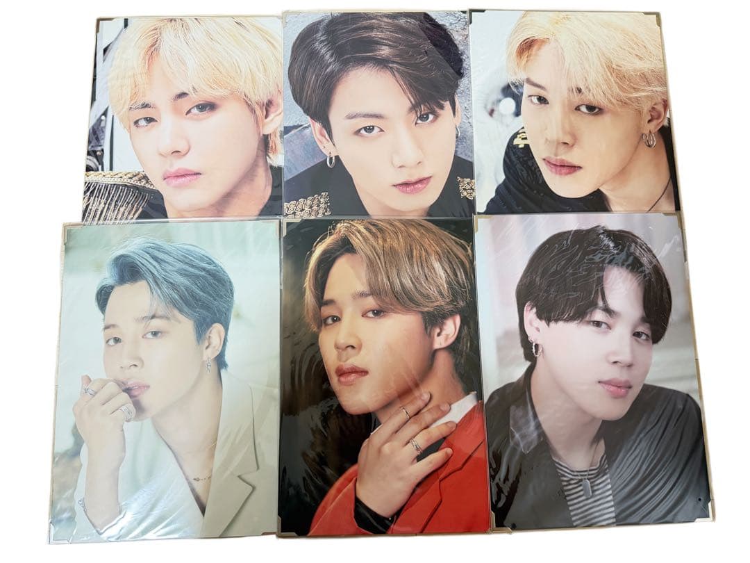 一套6张BTS明信片