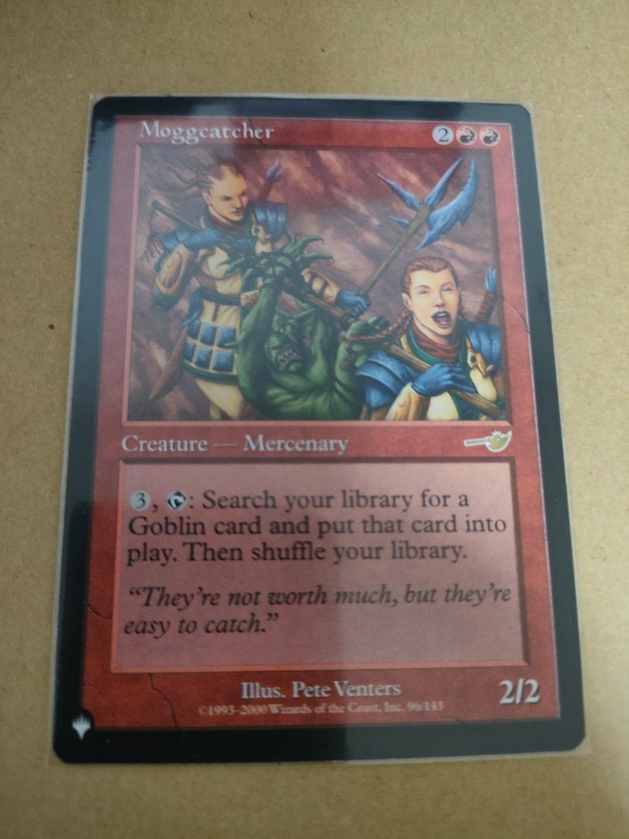 MTG 魔法风云会 摩格捕手 Moggecatcher 英文版 旧框 列表