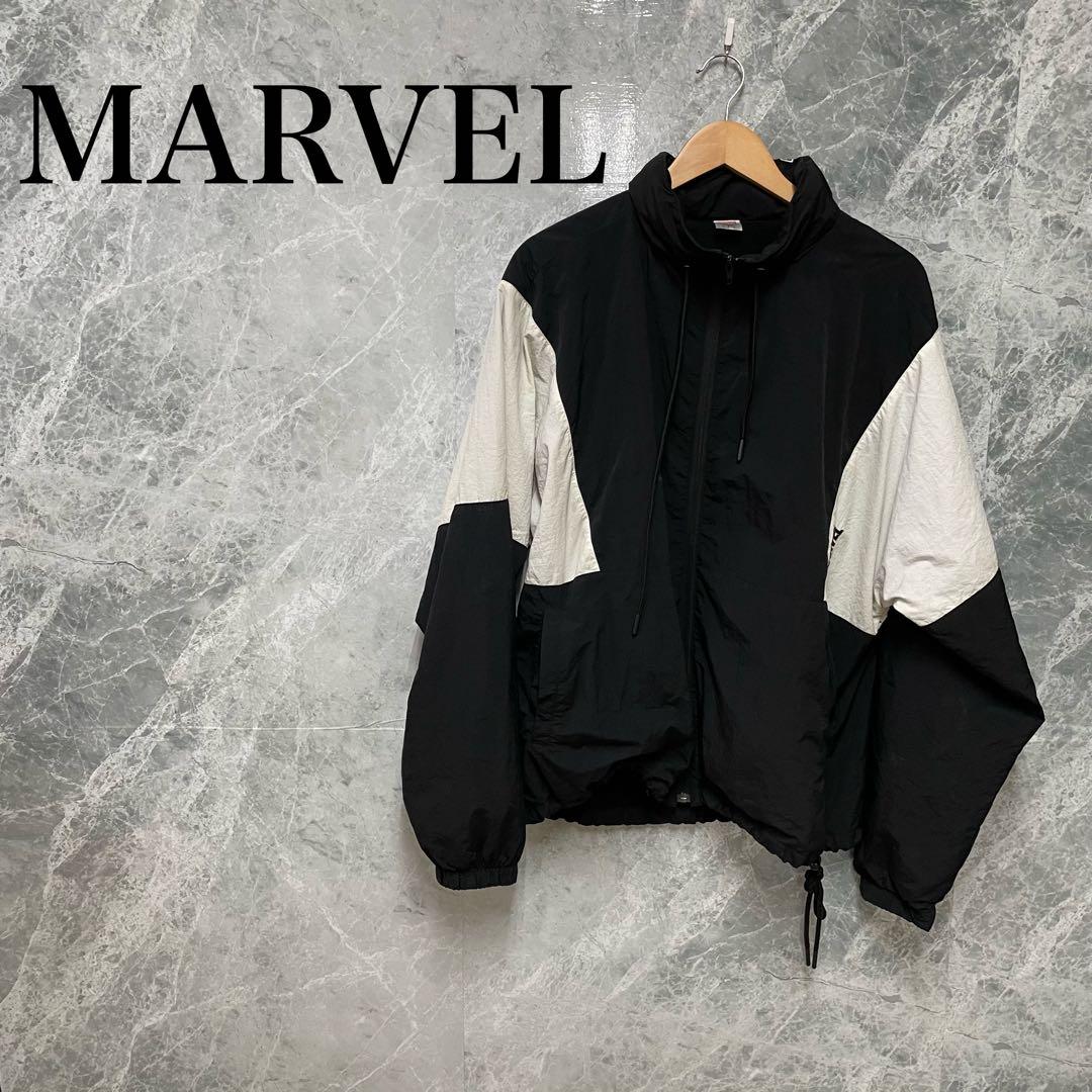 MARVEL男士XL相当黑标志布鲁松美品宽松