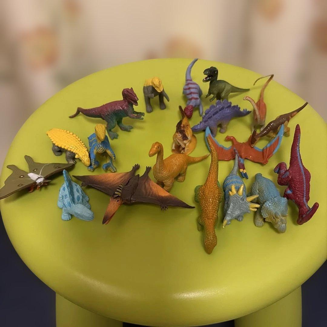 Dinosaur and Insect Figures Bundle - 38-Piece Set with Diorama for Kids Who Love Bugs