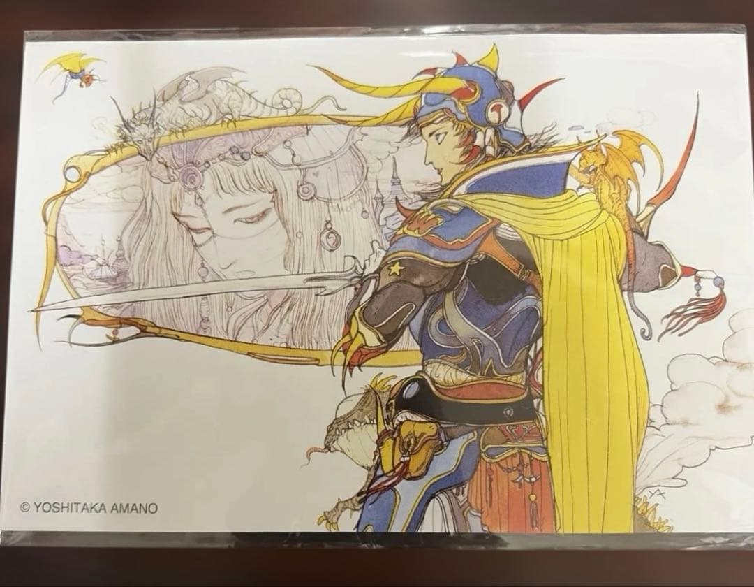 6108 天野喜孝展 明信片 最终幻想