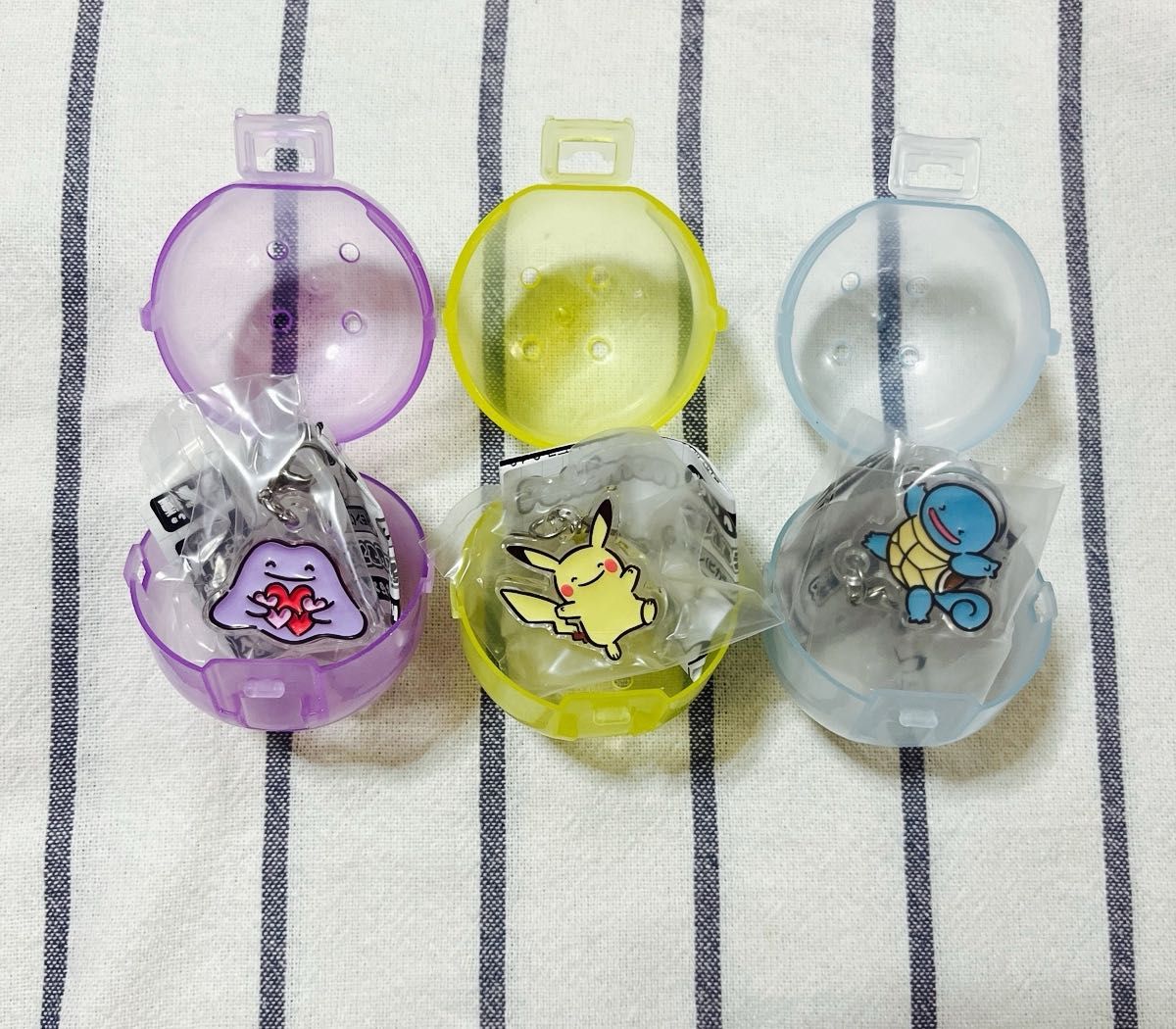 新品 * 宝可梦不擅长变身的百变怪！闪亮魅力挂件怪兽皮卡丘玛狃拉