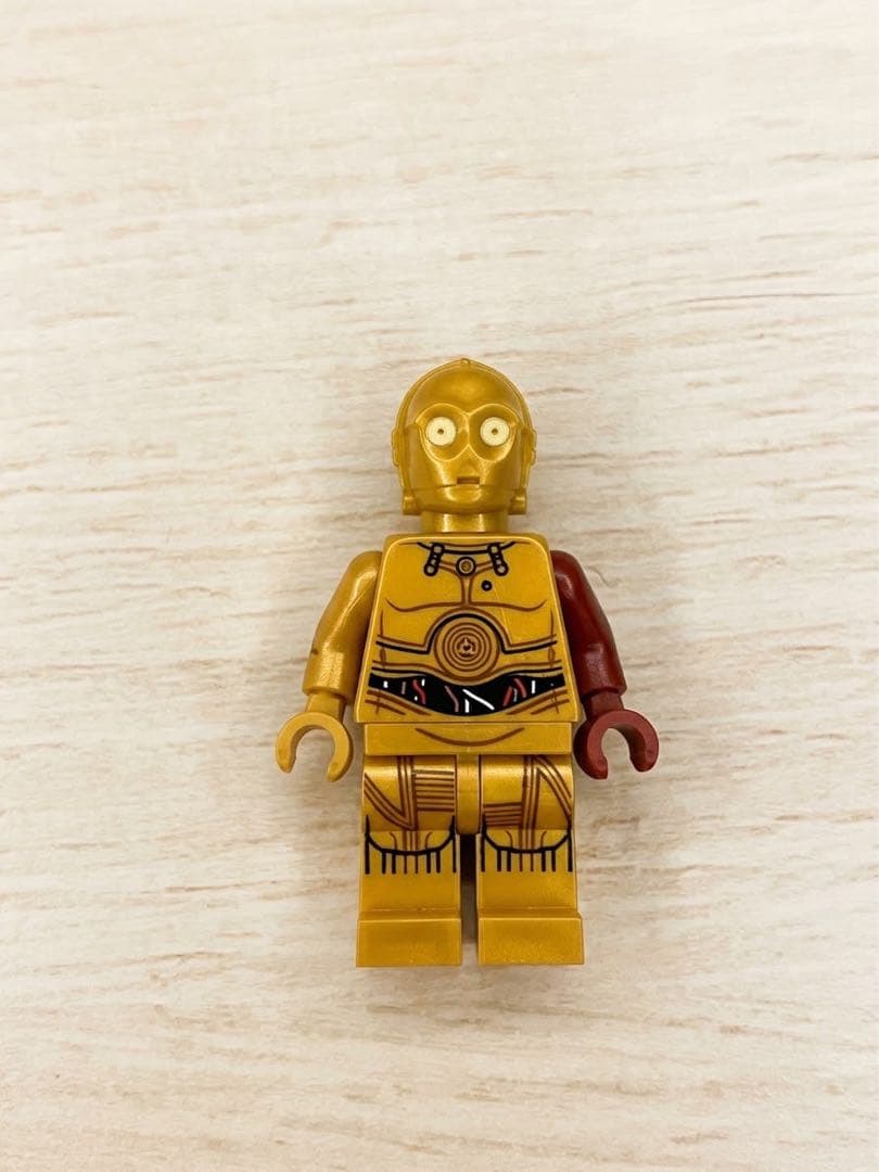 【正品】乐高星球大战 C-3PO（红色手臂）迷你人仔