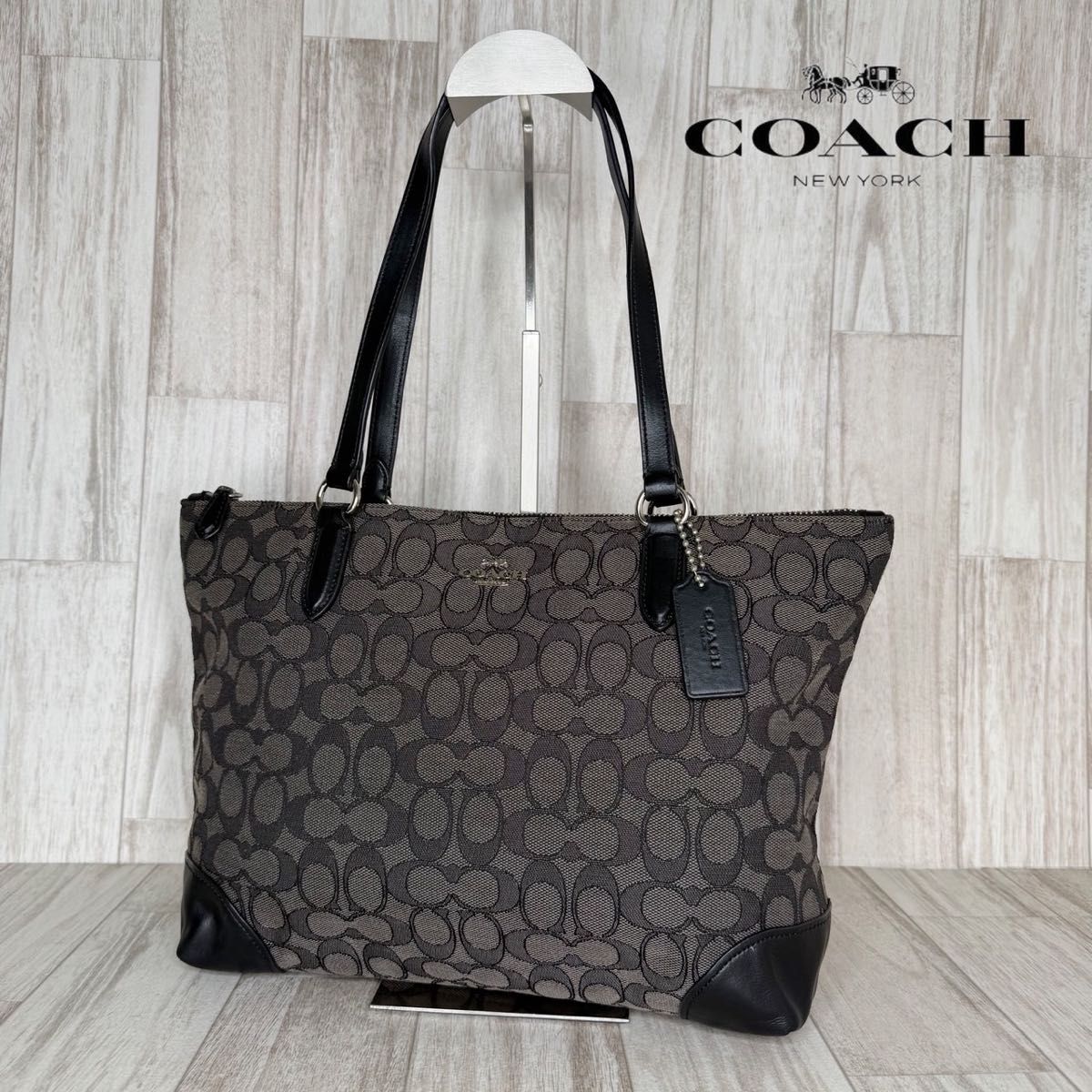 COACH 科技签名款托特包 手提包 55