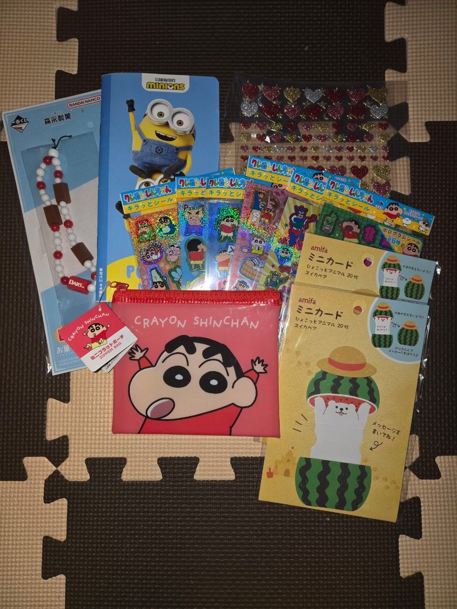Bundle sale: pouches, stickers, mini cards, etc.