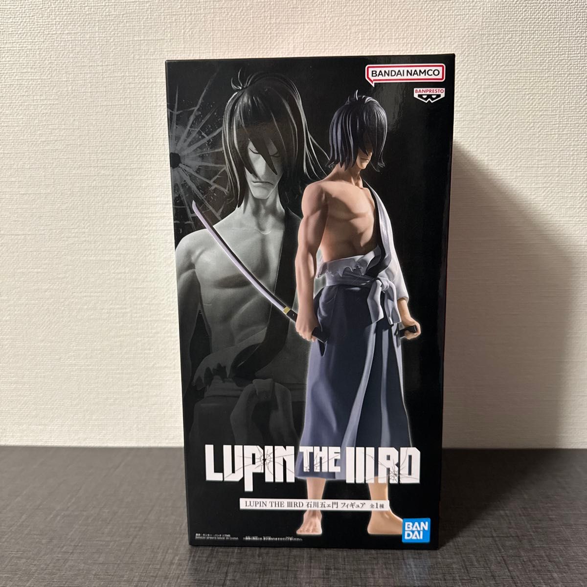 【送料込み】LUPIN THE IIIRD 石川五ェ門 フィギュア バンプレスト