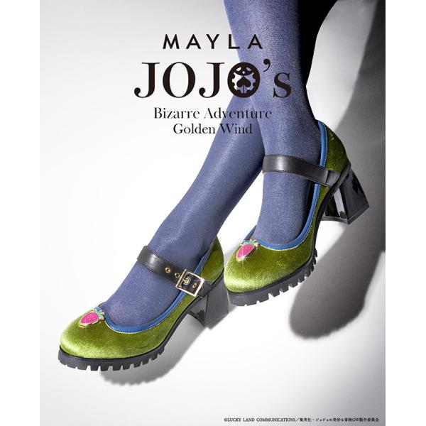 MAYLA 马伊拉 《JOJO的奇妙冒险:黄金之风》周边 鞋款 高跟鞋 标志性鞋款 装饰品 高跟鞋 无色版 潘娜科塔·胡戈