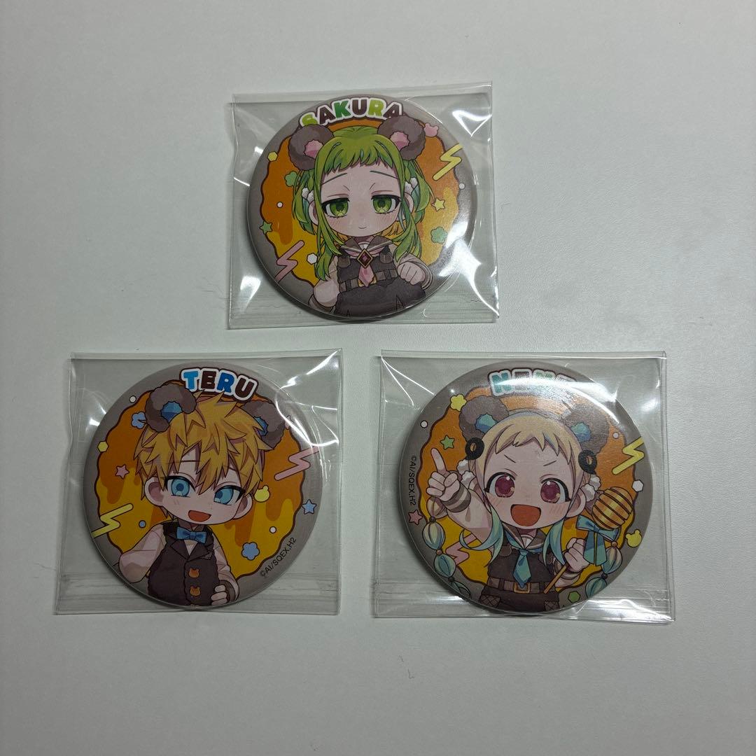 Jibaku Shounen Hanako-kun Can Badge 3-Piece Set
