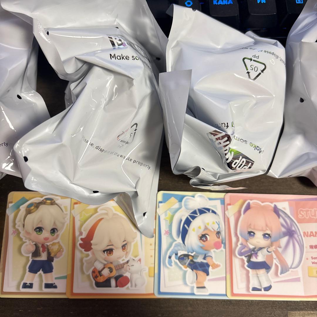 POP MART 原神 フィギュア ベネット 万葉 ムアラニ 心美 4種セット