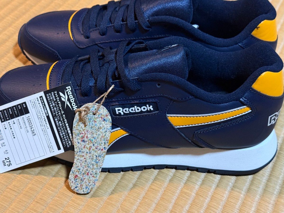 锐步 REEBOK GLIDE 锐步 Glide 海军蓝 黄色 27.5cm