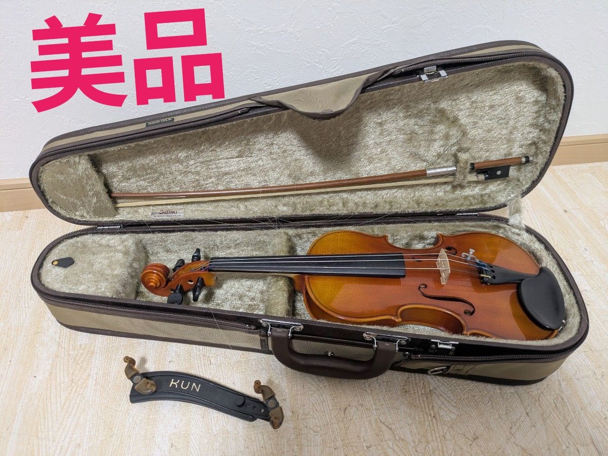 品相极佳 小提琴 No.200 1/4 SUZUKI 铃木小提琴