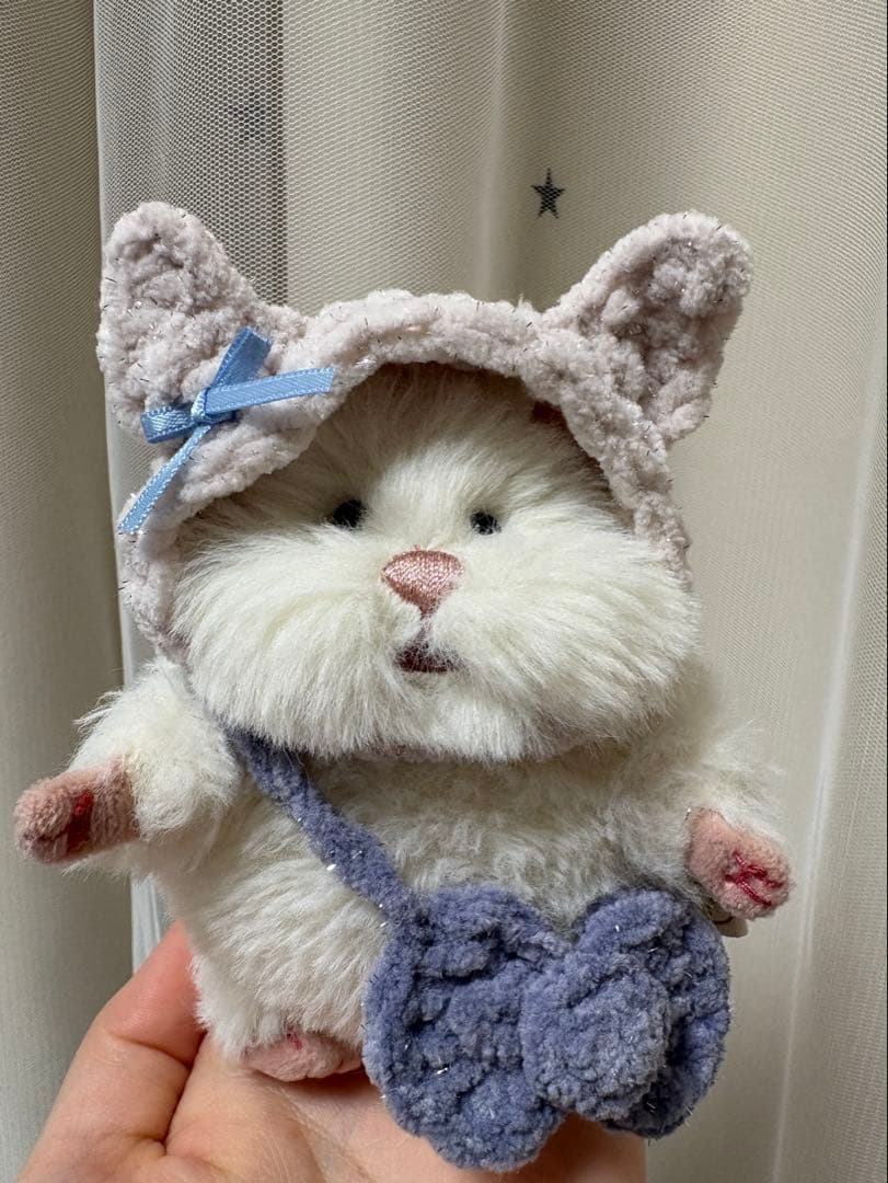 LivHeart Hamunigiri 手工服装 猫耳帽子与蝴蝶结小包风