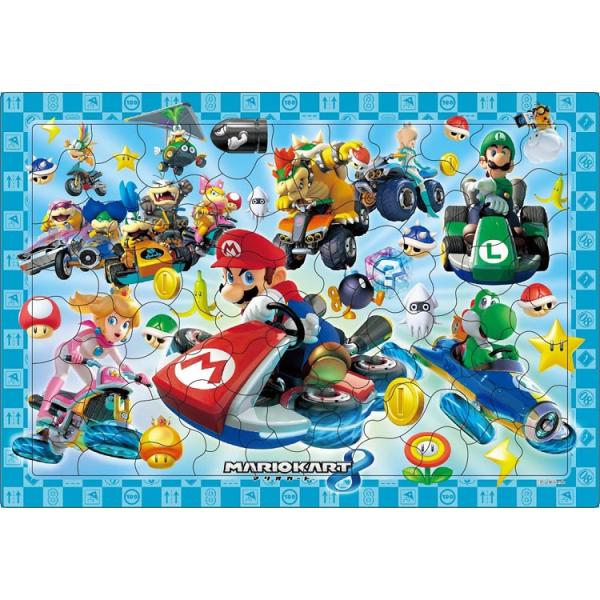 Jigsaw Puzzle Mario Kart 8 (Super Mario) 85 Pieces APO-25-224
