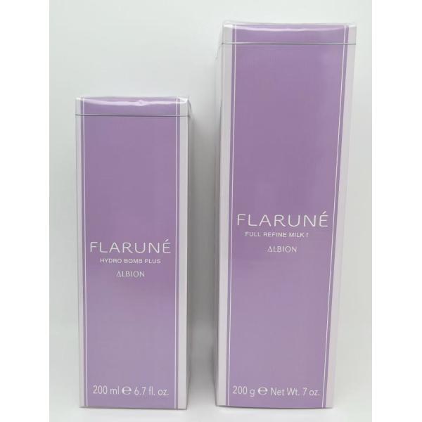 セット アルビオン フラルネ ハイドロボム プラス 化粧水 200ml + フラルネ フルリファイン ミルク f EM 200g
