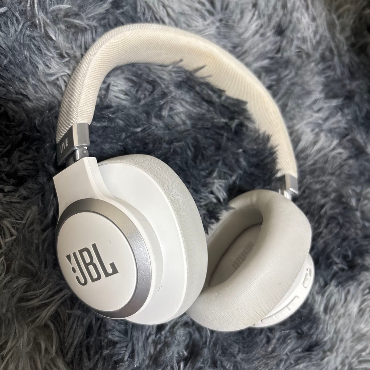 JBL LIVE 460NC 无线耳机 白色 降噪