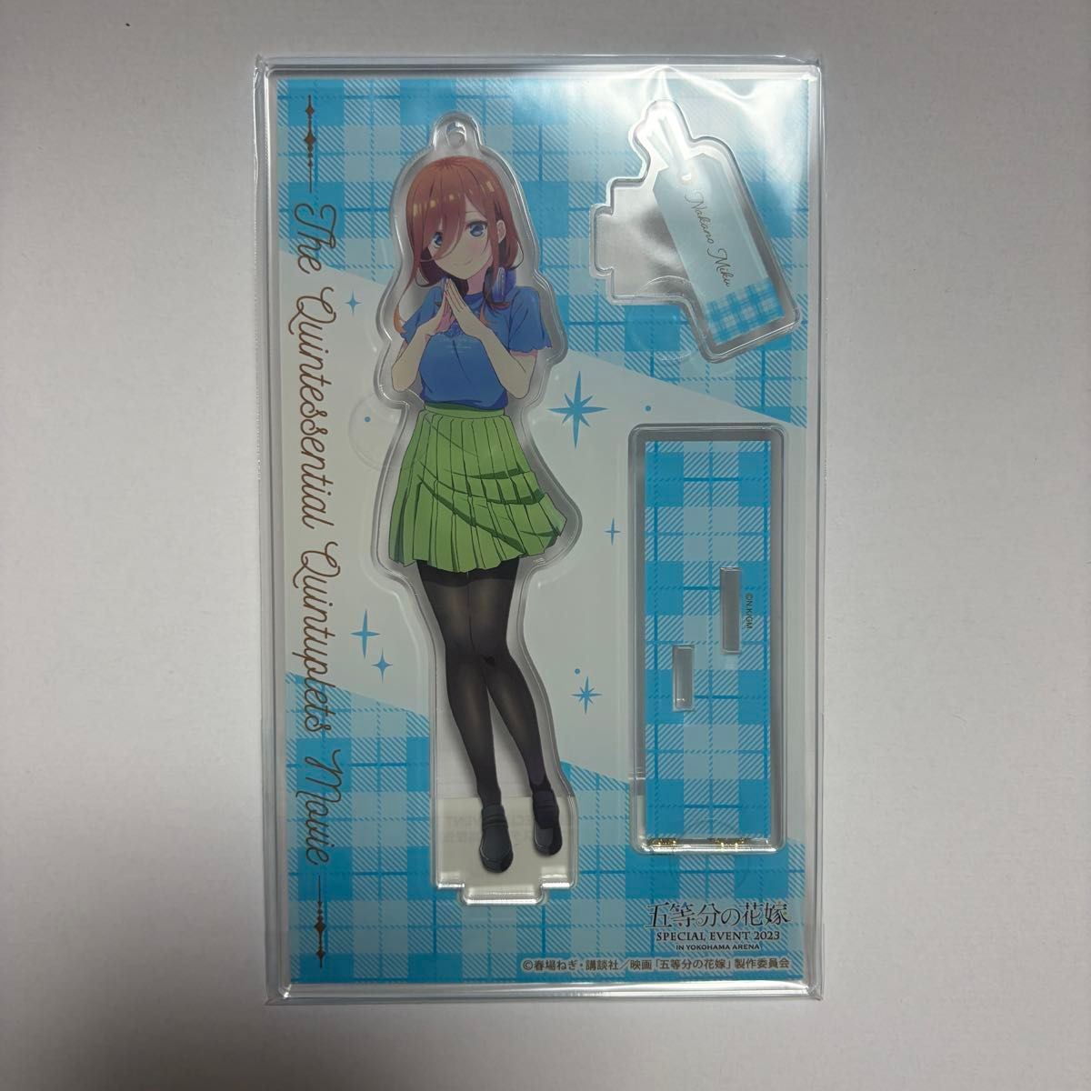五等分的花嫁 亚克力立牌 特别活动 横滨体育馆 高中生 中野三玖