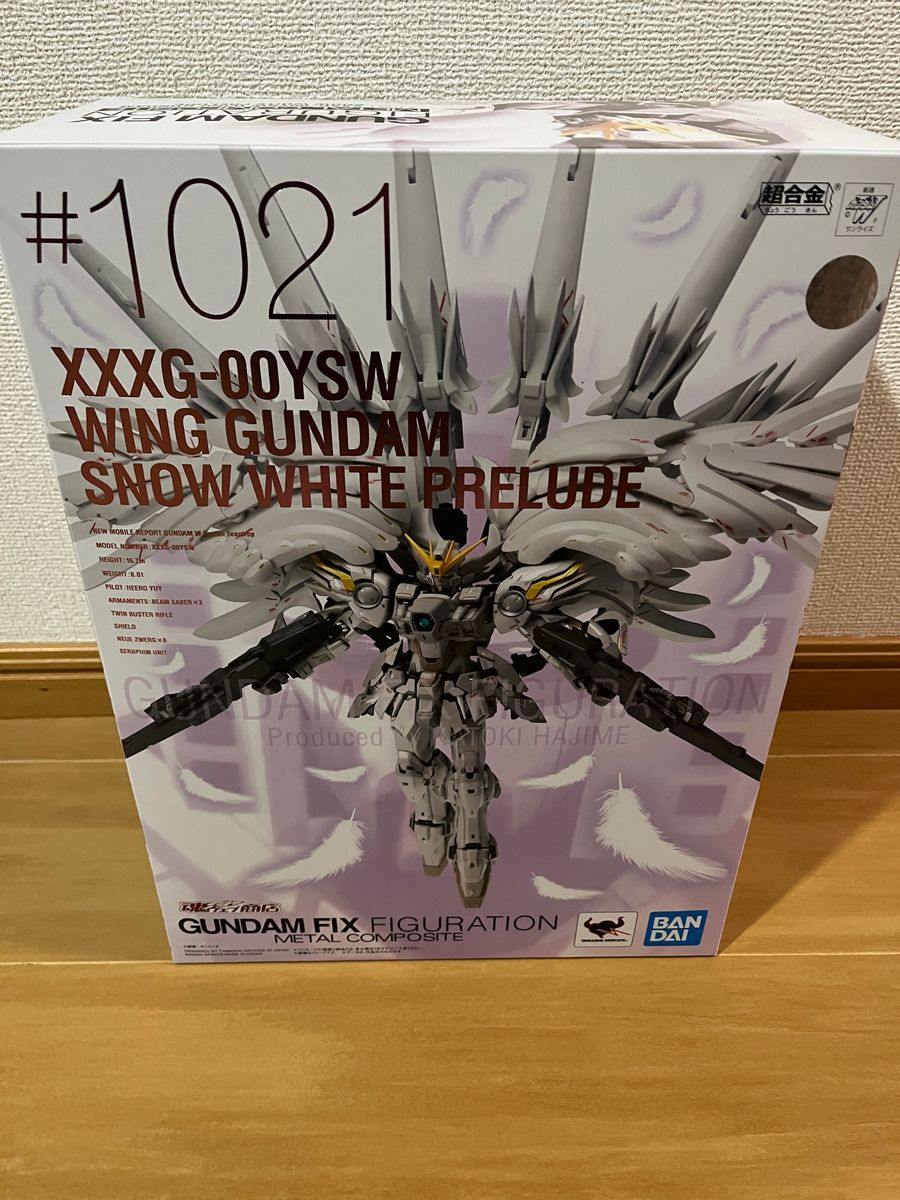GUNDAM FIX FIGURATION METAL COMPOSITE翼冈达姆雪白预览