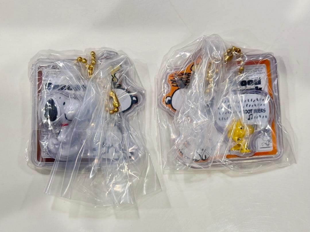 Snoopy Package Charm 2-Piece Set Keychain