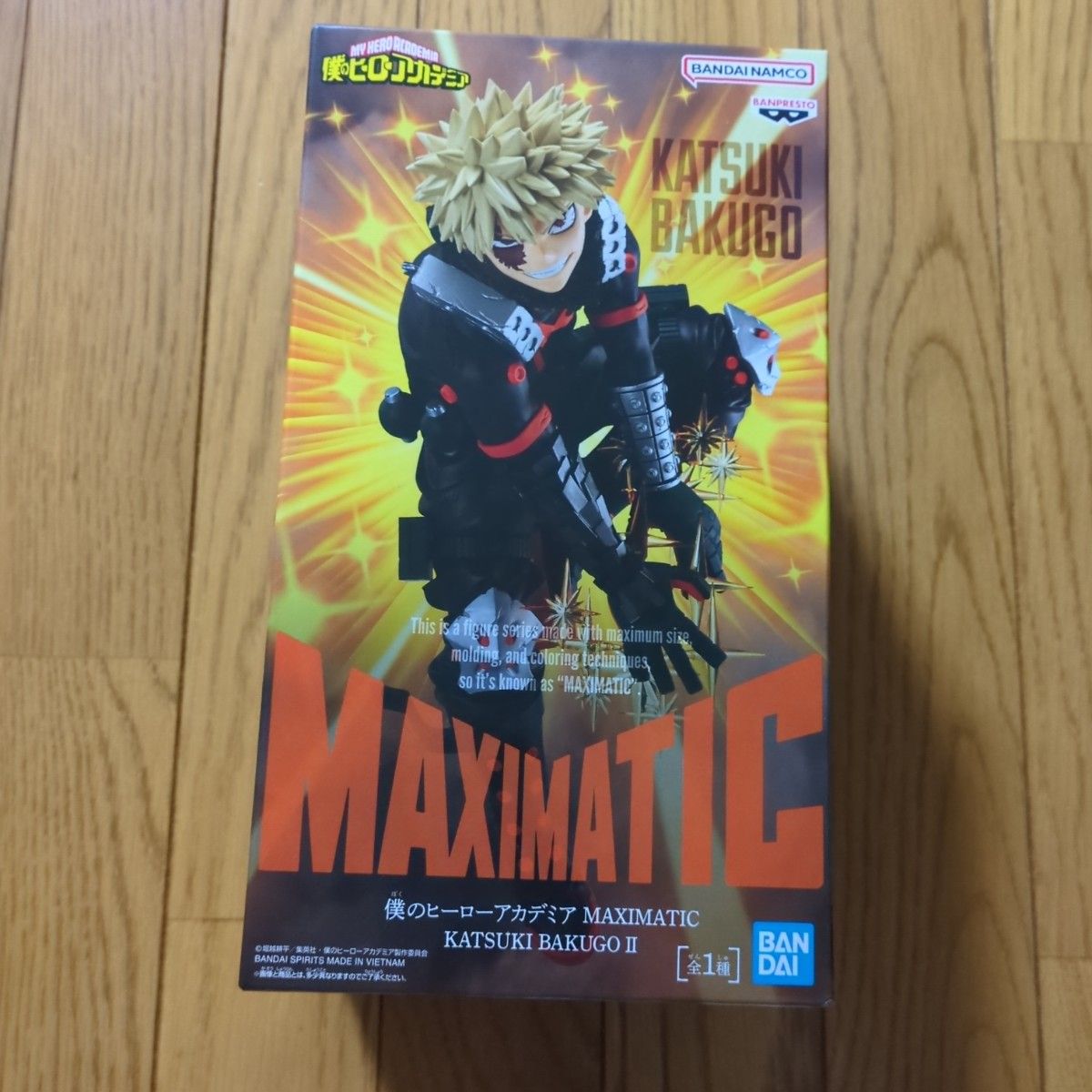 Bakuho Katsuki Figure Hero Academia MAXIMATIC II My Hero Academia BAKUGO KATSUKI