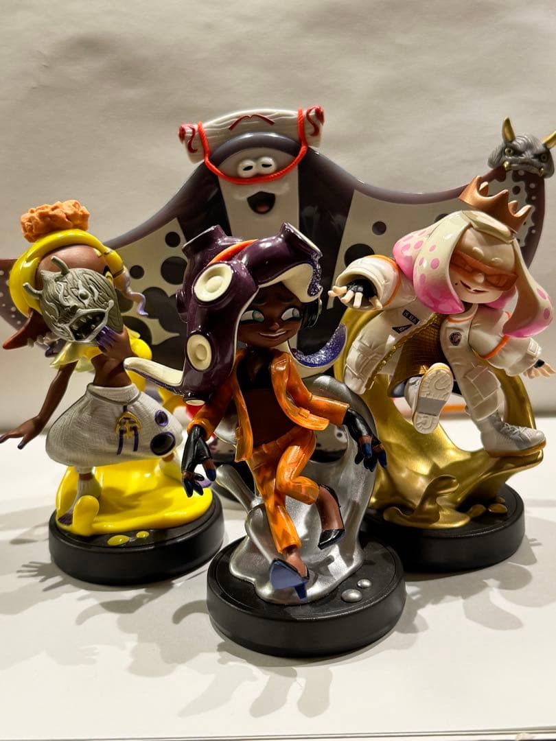 Splatoon 3 Fuka, Utsuho, Mantarou, Hime, Iida amiibo5 -pack