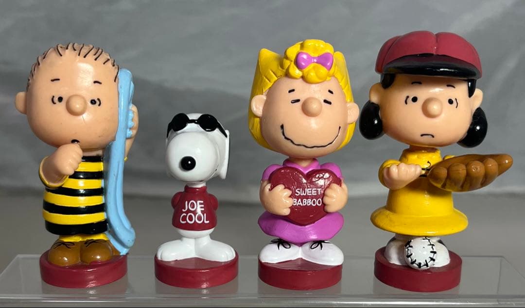 SNOOPY Snoopy Chess Mini Figure Set of 4