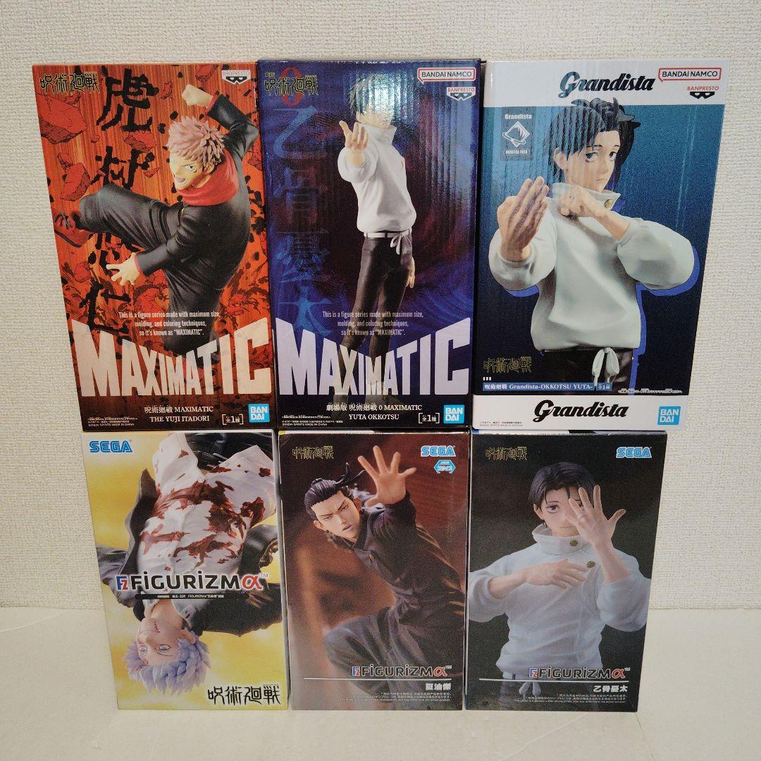 【未开封品】咒术回战prise figure 6点套装