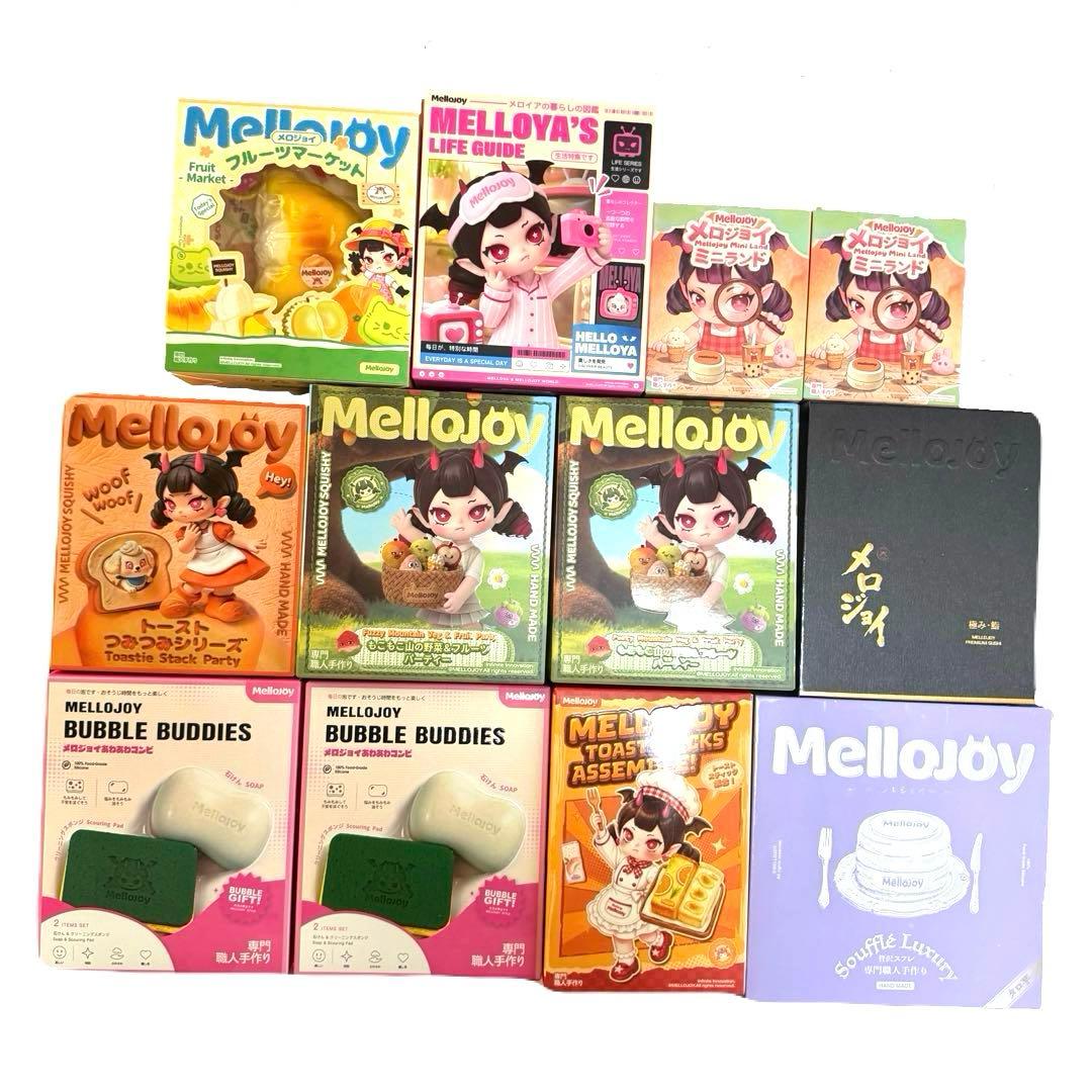 Mellojoy Squeeze Sumi Sale 12-Piece Set Unopened Sushi Moko-yama Mini