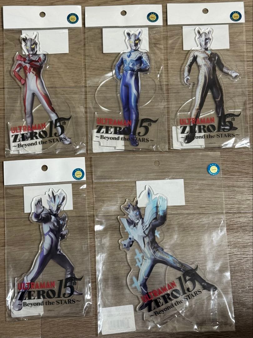 Acrylic Stand "Ultraman Zero" Lot of 5