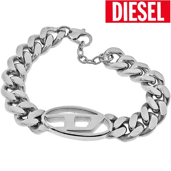 「平行进口商品」 迪赛 手链 手链 男士 配饰 喜平链条 礼物 赠品 DIESEL DX1432040 可免费包装 男款 时尚