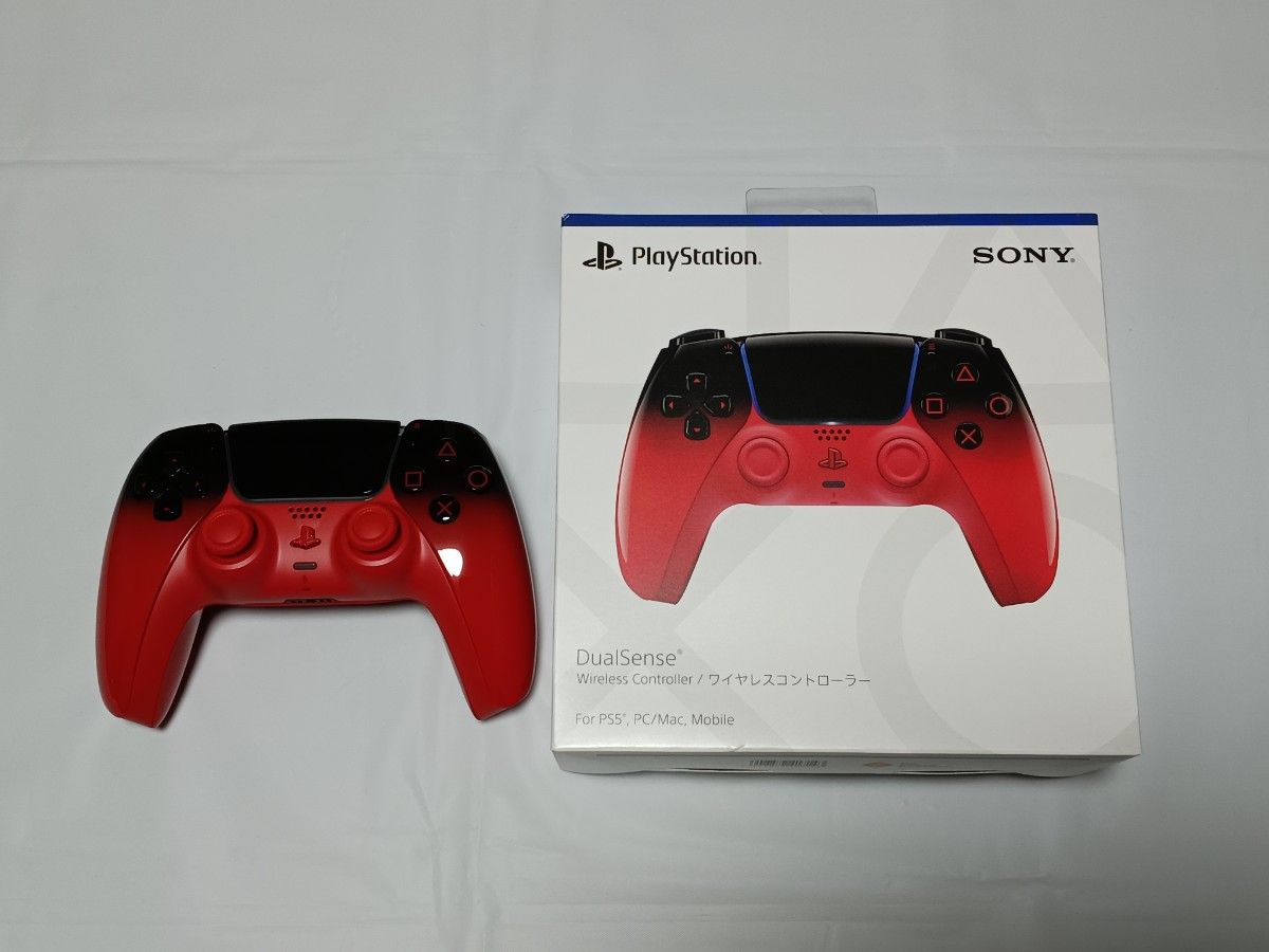 PlayStation DualSense Wireless Controller Tech Red
