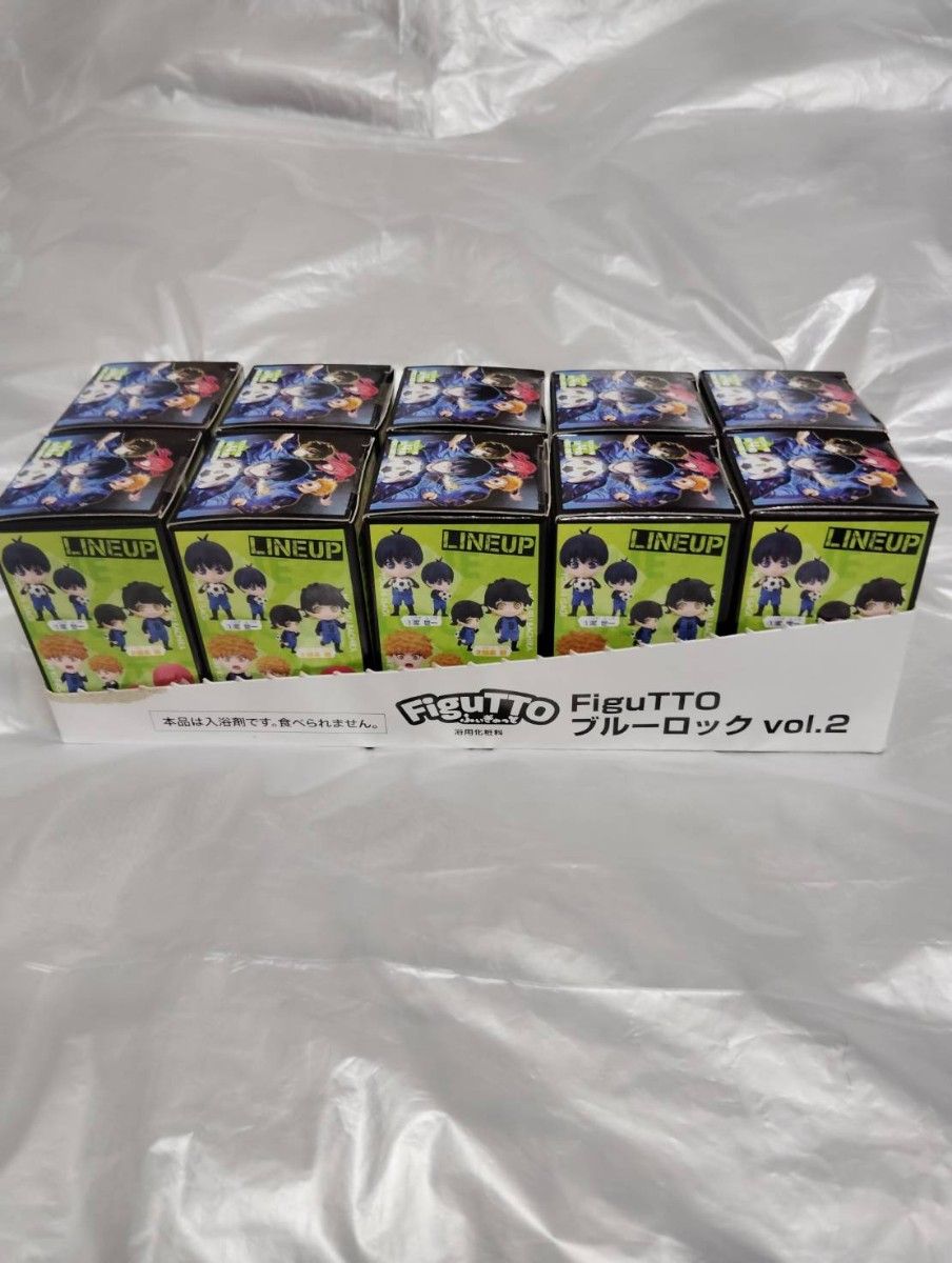 FiguTTO 蓝色监狱 vol.2 带吉祥物入浴剂 10个套装