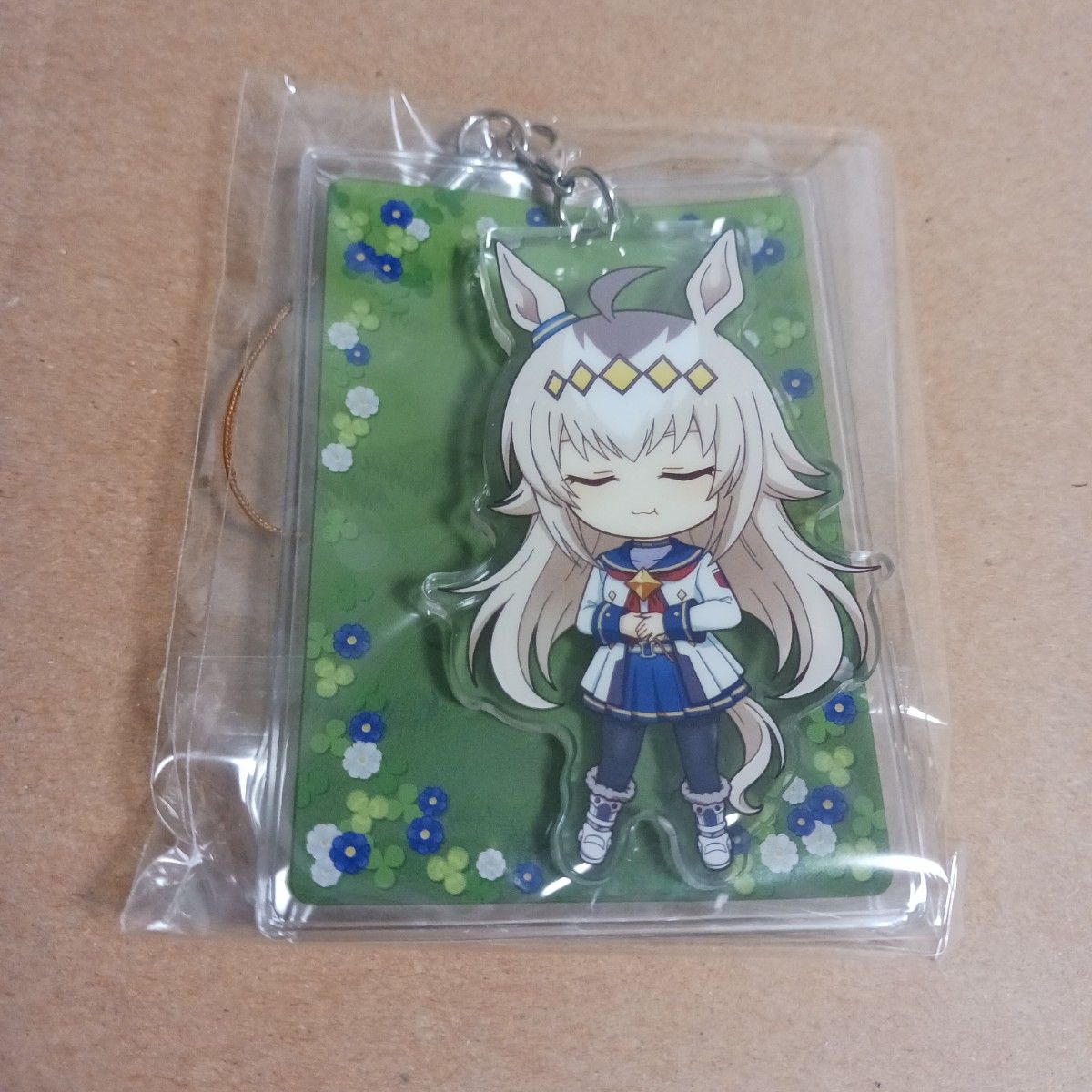 オグリキャップ おやすみアクリルストラップ ウマ娘 シンデレラグレイ ソル・インターナショナル キーホルダー シングレ