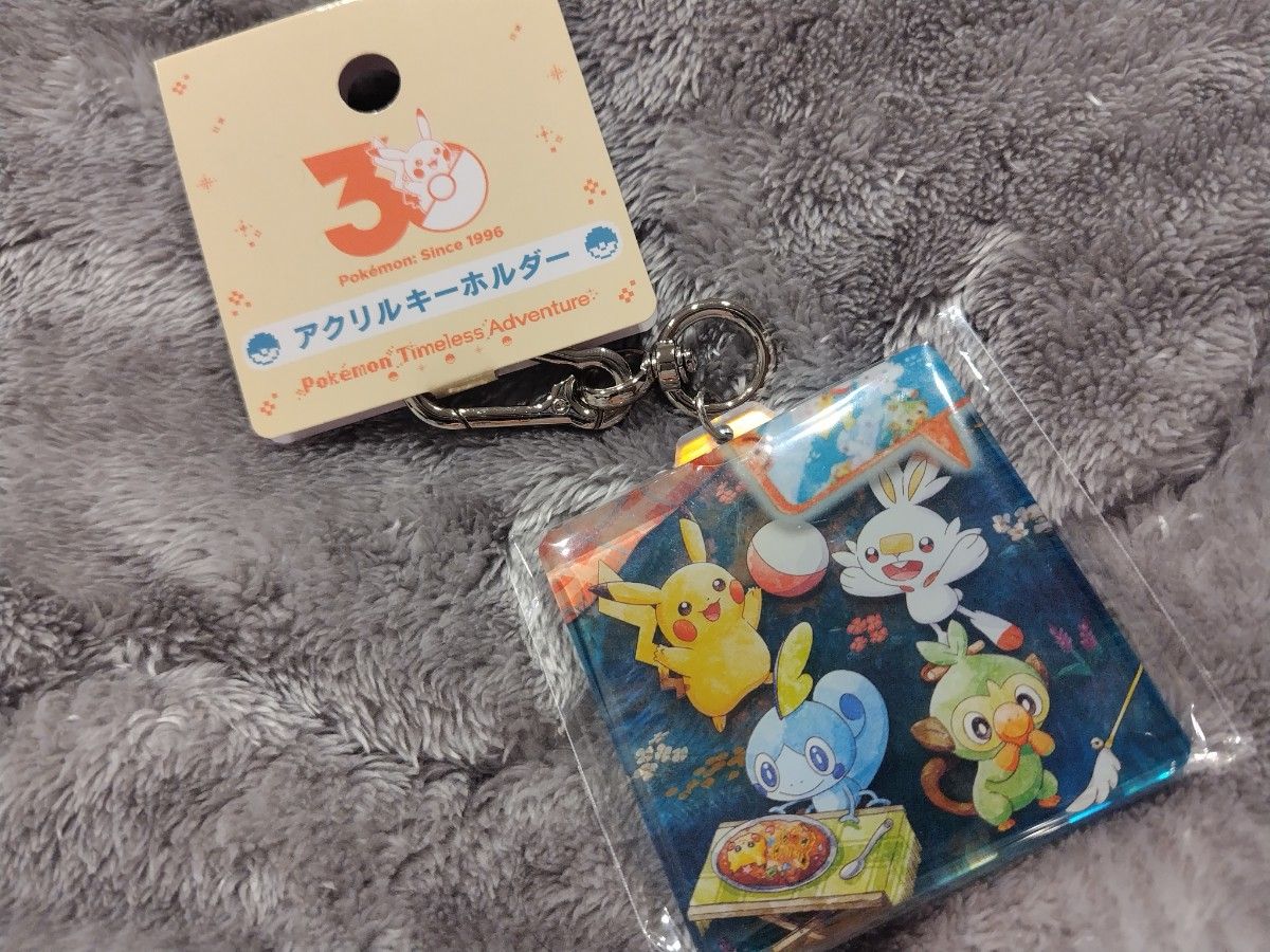 神奇宝贝30周年丙烯钥匙圈Pokemon Timeless Adventure