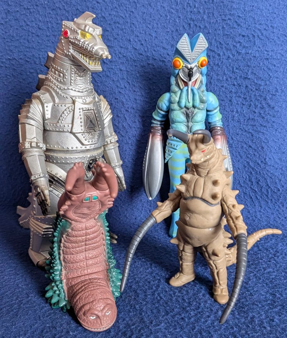 Kaiju Soft Vinyl Figure 4-Piece Set