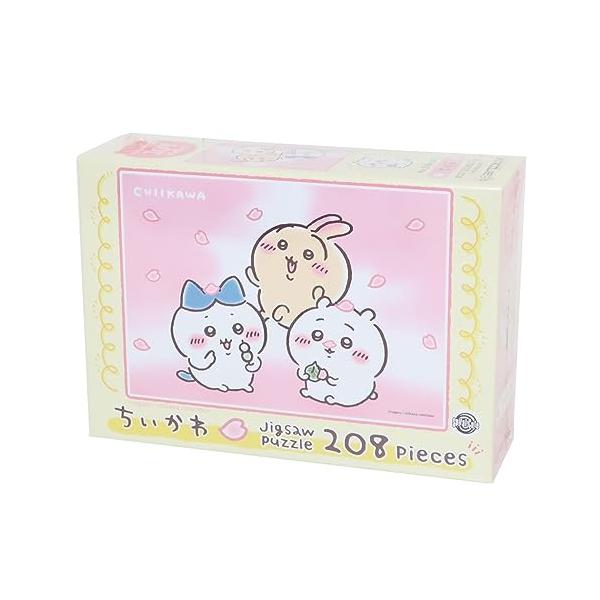ENSKY ちいかわ 樱花 18.2×25.7cm 拼图 208片 JIGSAW PUZZLE 208-118 4
