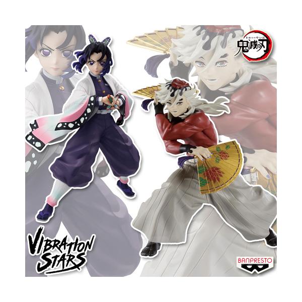 鬼灭之刃VIBRATION STARS胡蝶忍 & 童磨2体套装【新品 · 未开封】小丸子TV动画压板