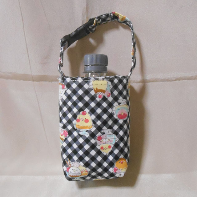 甜瓜鹦鹉图案的保温瓶套 (350ml)