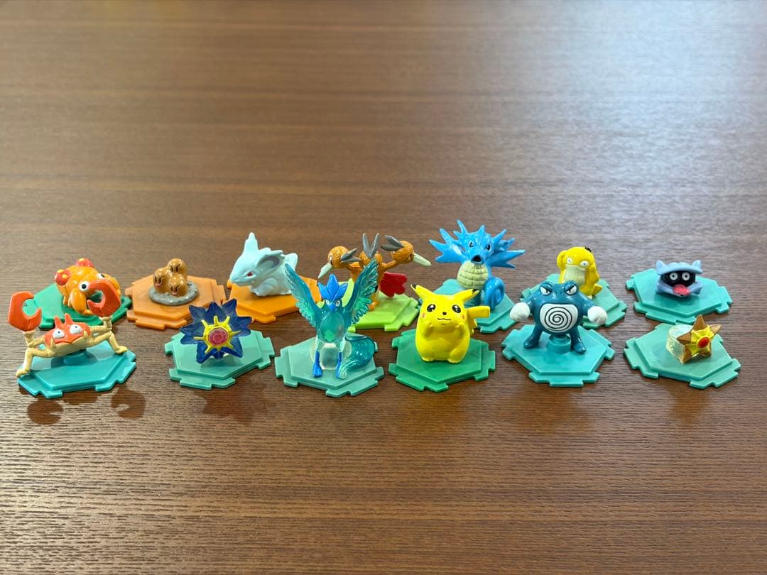 Pokemon Full Color Collection Part 10 Set of 13 Figures, Original Generation, Vintage