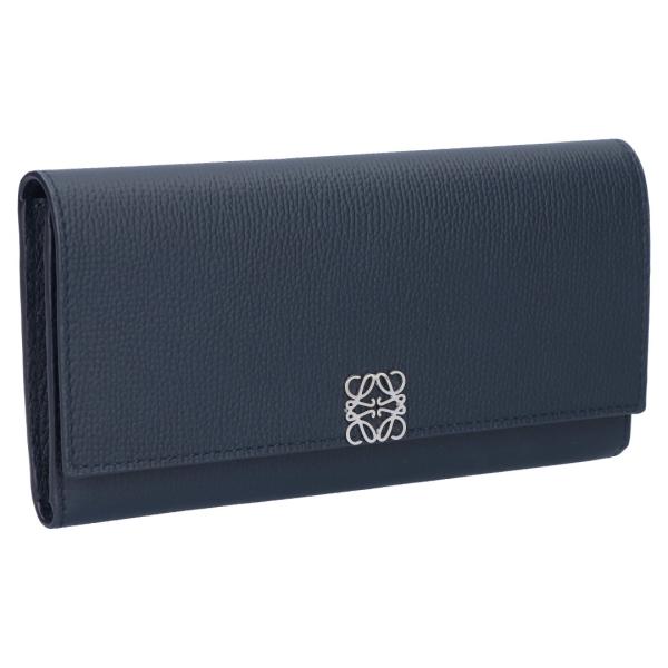 【お取り寄せ】 【並行輸入品】 ロエベ LOEWE 長財布 アナグラム コンティネンタル C821ACWX07 5544 DEEP NAVY