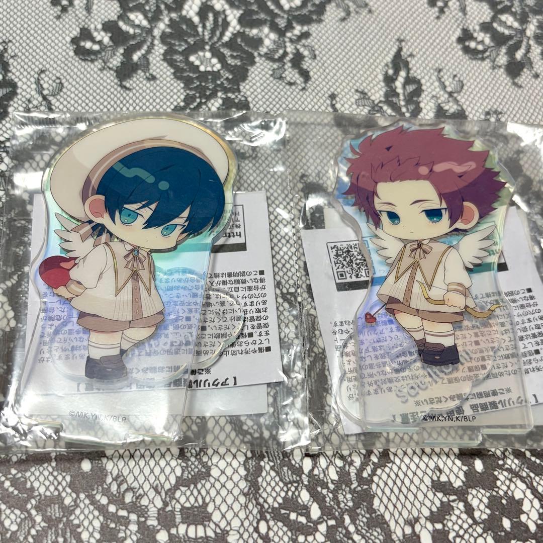 Blue Lock Mini Acrylic Stand Valentine Itoshi Rin & Itoshi Sae Set