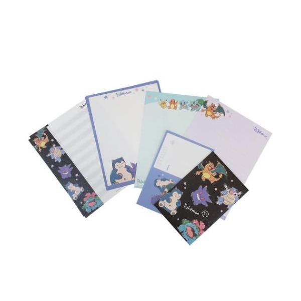 Pokemon Character Letter Set Volume Up Letter Sakura Black Bakugai