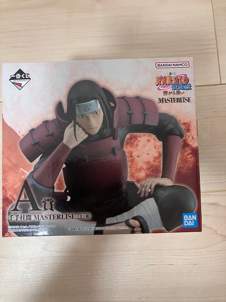 一番奖 NARUTO-火影忍者-疾风传 心意相连 A等奖 千手柱间 MASTERLISE 手办
