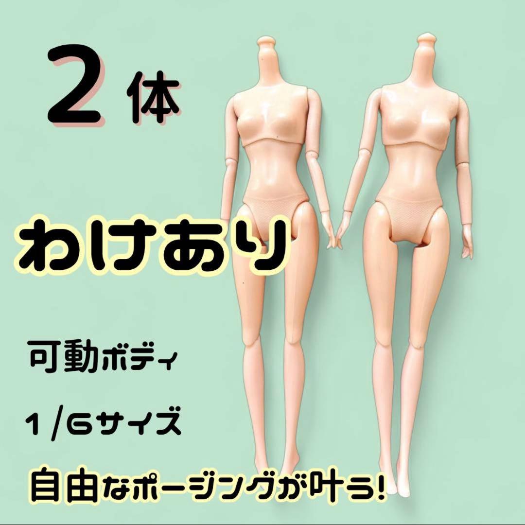 [2-Piece Set] 1/6 Articulated Body Ball Joint BJD Obitsu Pure Nemo
