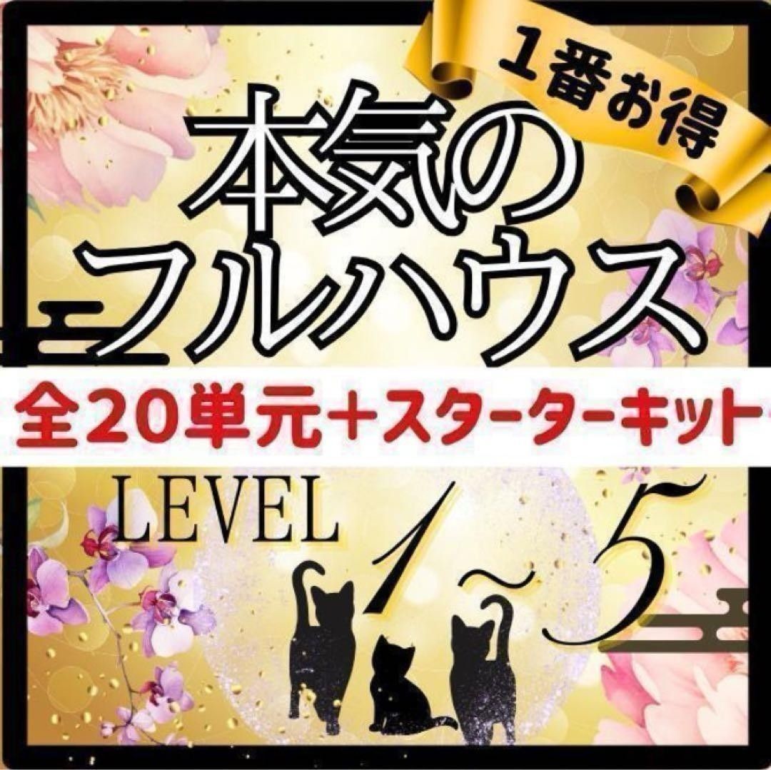 【¥9,700引】ゆめ乃算命学「フルハウス」 レベル1~5 独学 鑑定 本 占い