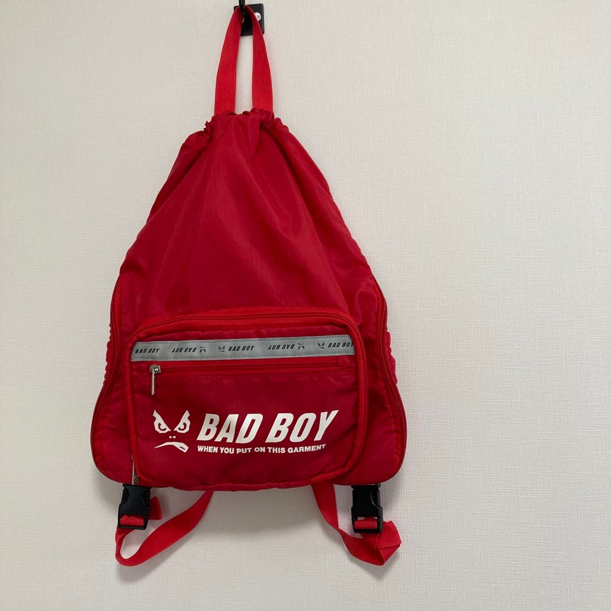 Deadstock 90s Bad Boy BADBOY Nappy Sack y2k Backpack