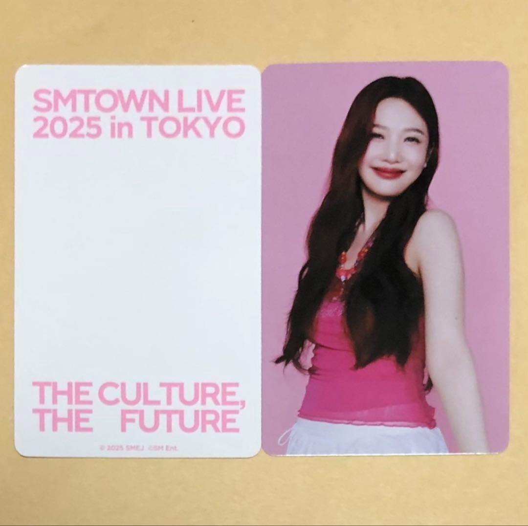 SMTOWN 東京 MD Red Velvet ジョイ JOY 会場特典 トレカ