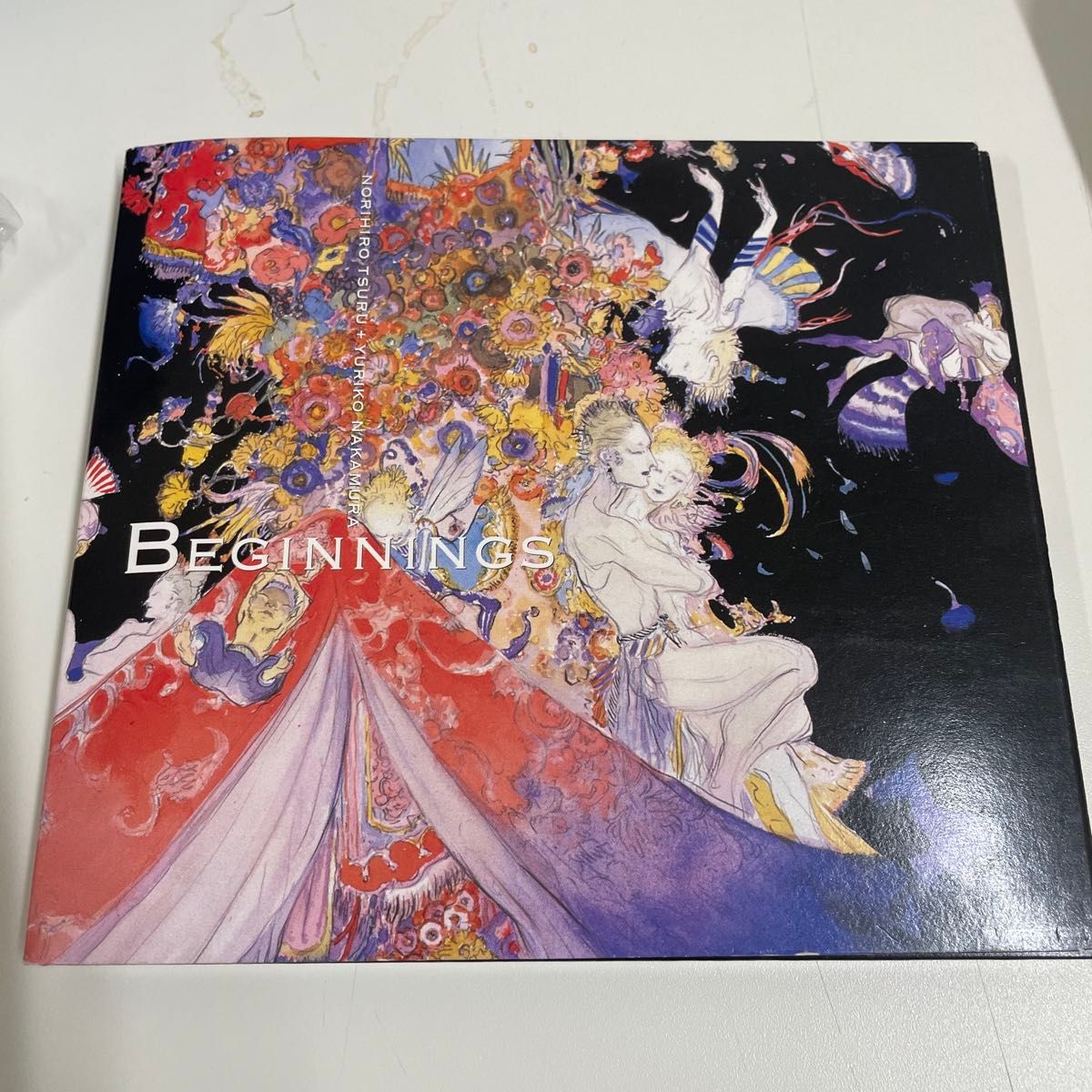 ※签名版 CD※ BEGINNINGS / 都留教博 & 中村由利子 插画:天野喜孝(最终幻想)