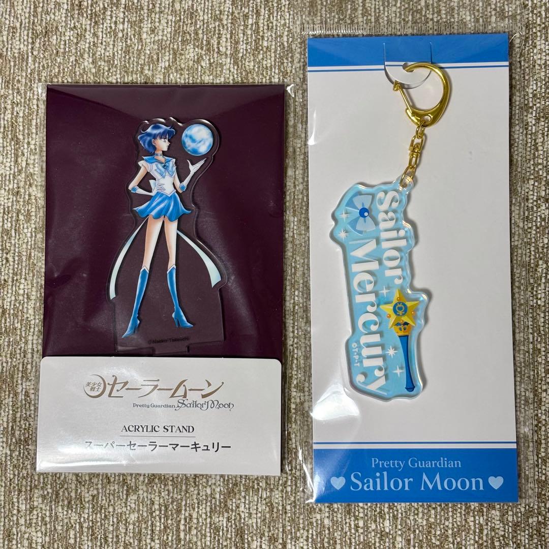 Sailor Moon Acrylic Stand & Name Acrylic Keychain Mercury